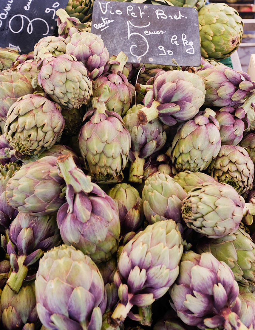 Artichokes for Sale at the Market in Nice France - Every Day Paris 