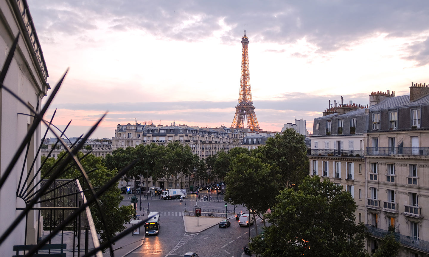 Eiffel Tower Balcony View at Sunset - Every Day Paris 