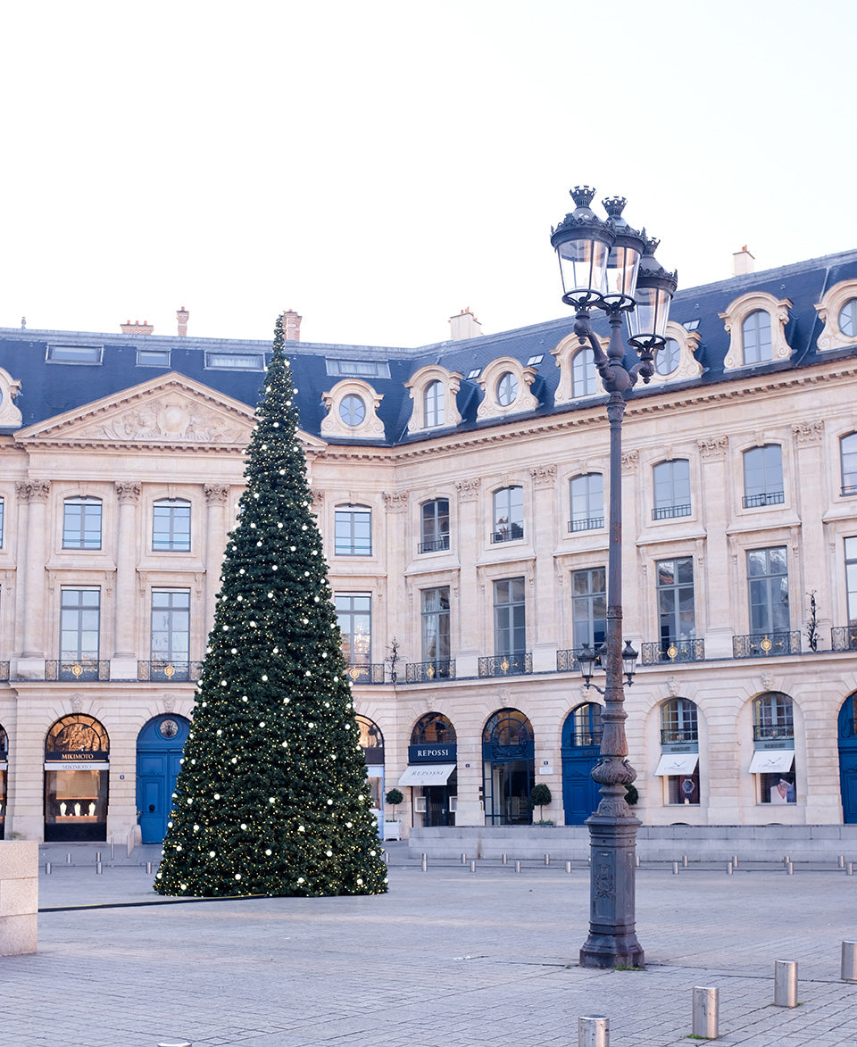 Christmas Trees at Place Vendome Everyday Parisian