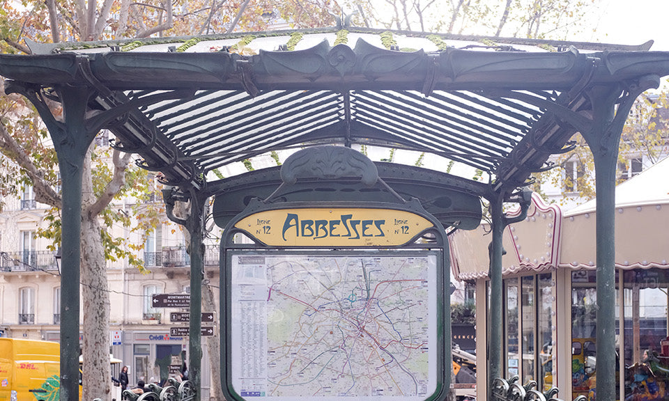 The Paris Metro Rue des Abbesses - Every Day Paris 