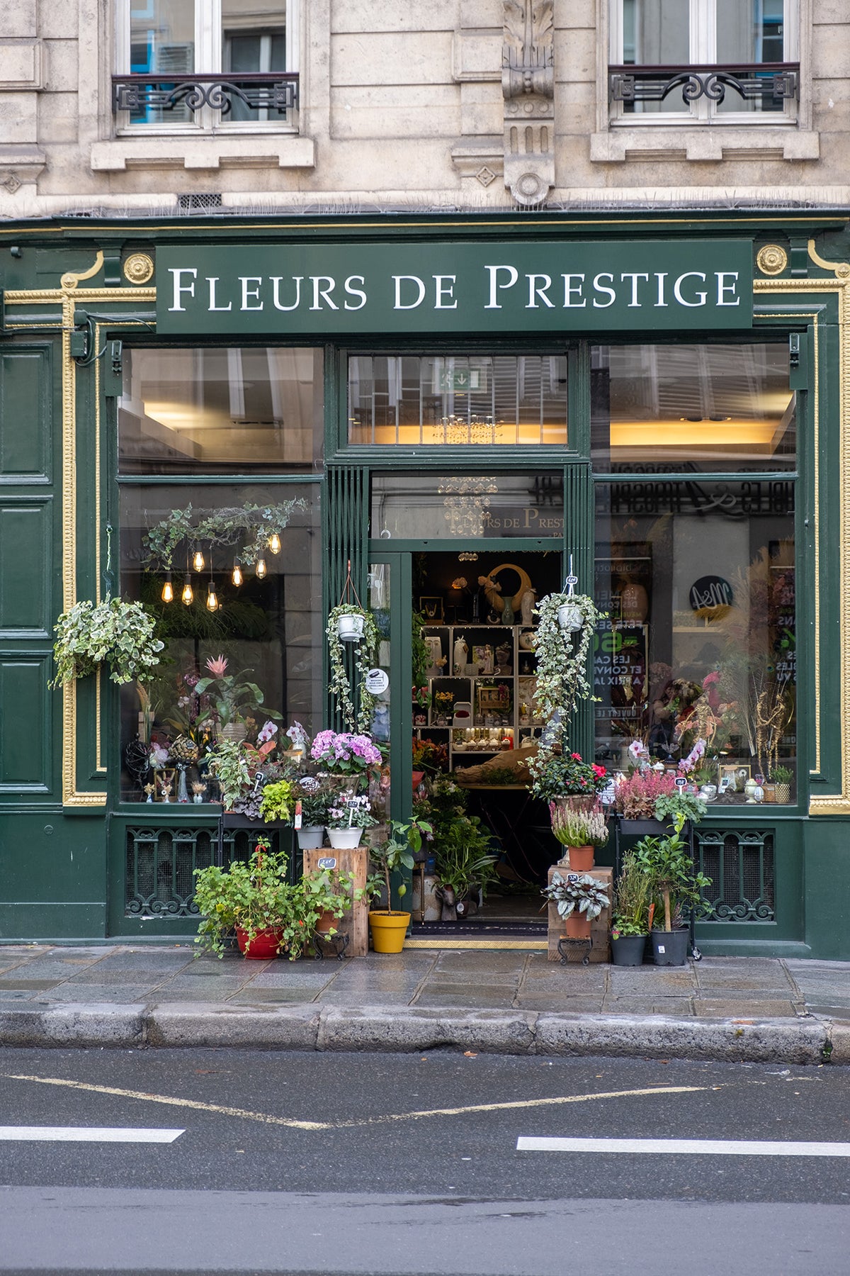 Right Bank Parisian Flower Shop
