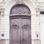 Left Bank Purple Door - Every Day Paris 