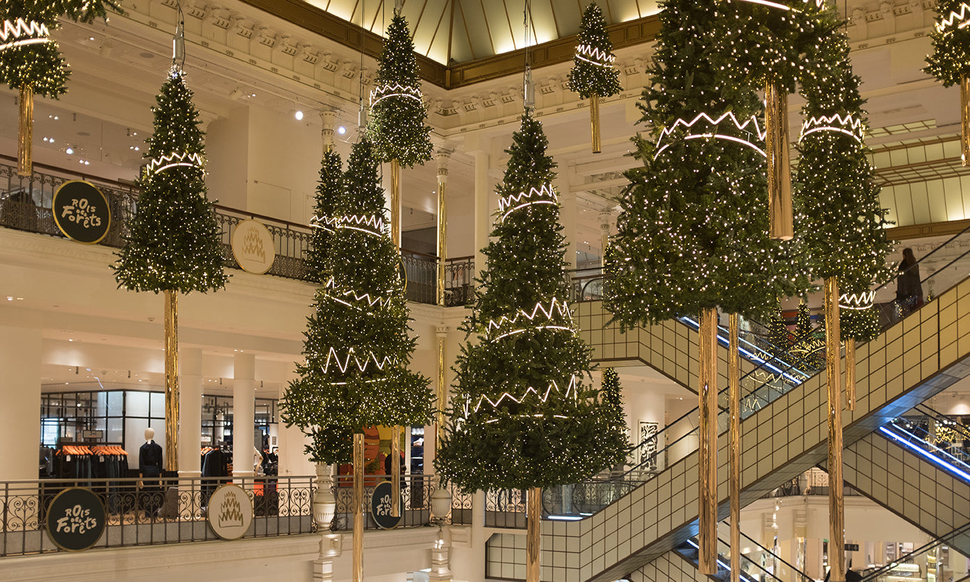 Bon Marché Christmas Trees - Every Day Paris 