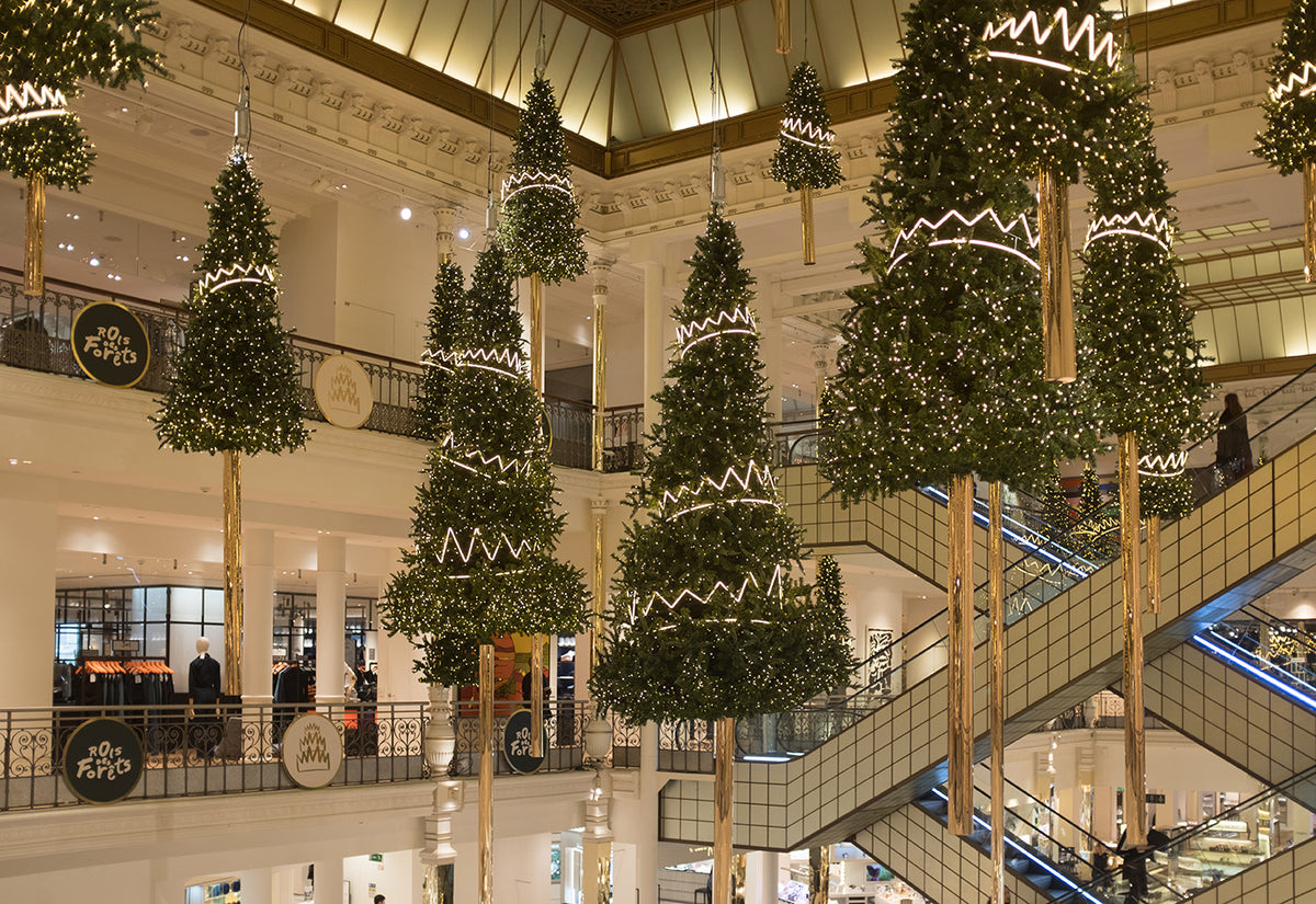 Bon Marché Christmas Trees - Every Day Paris 