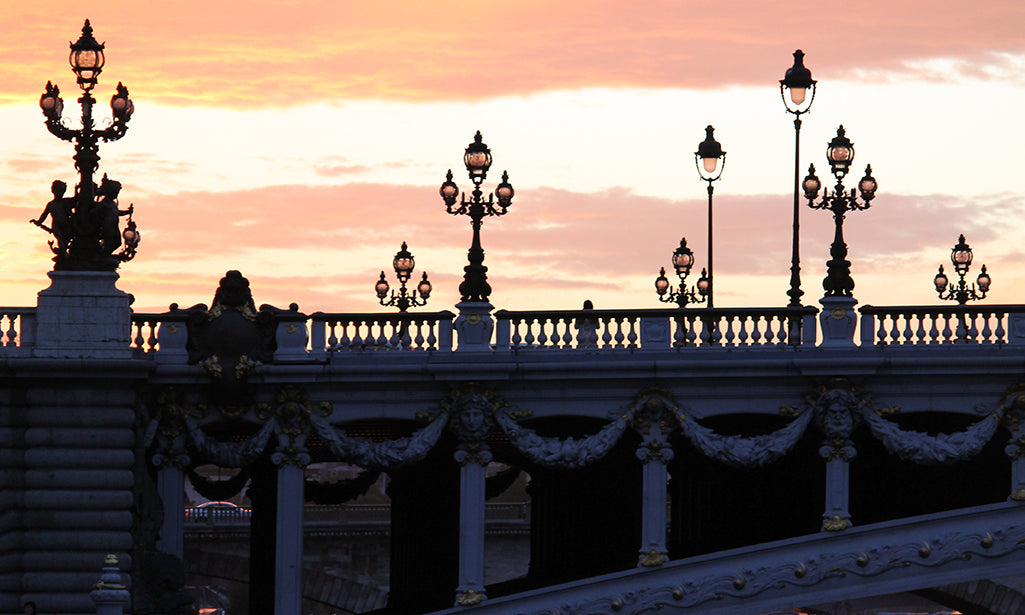 Sunset on the Seine on Pont Alexandre III - Every Day Paris 