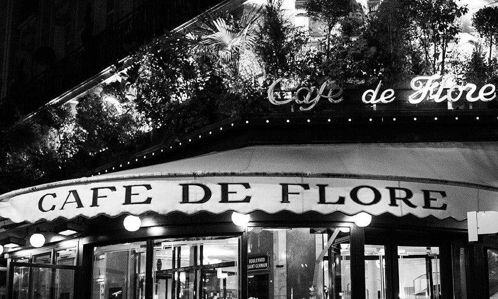 Café de Flore at Night - Every Day Paris 