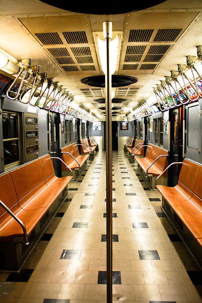 NYC Vintage Subway Train - Every Day Paris 