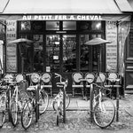 Paris Café Black and White Print Set of Four - Every Day Paris 