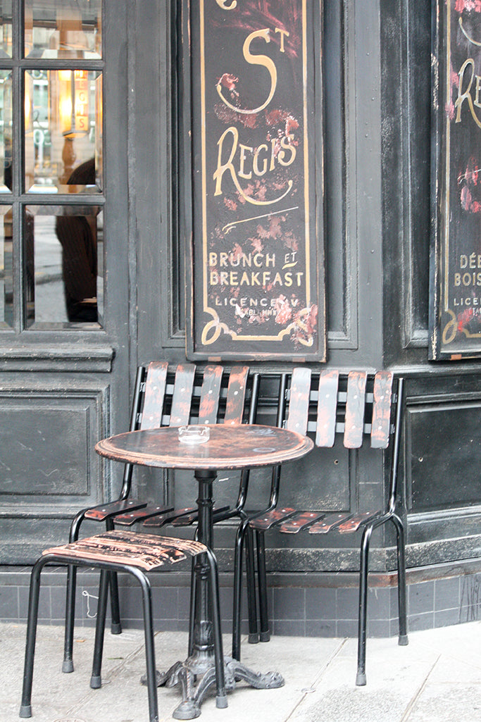 Afternoon at Café St Regis - Every Day Paris 