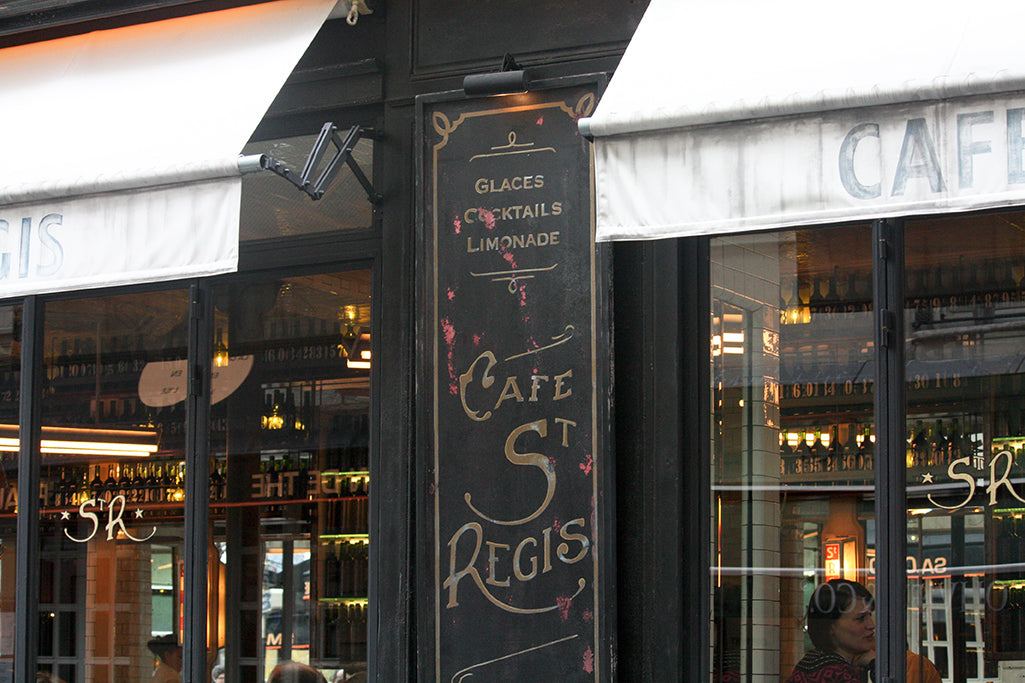 Sunday Afternoon at Café St Regis