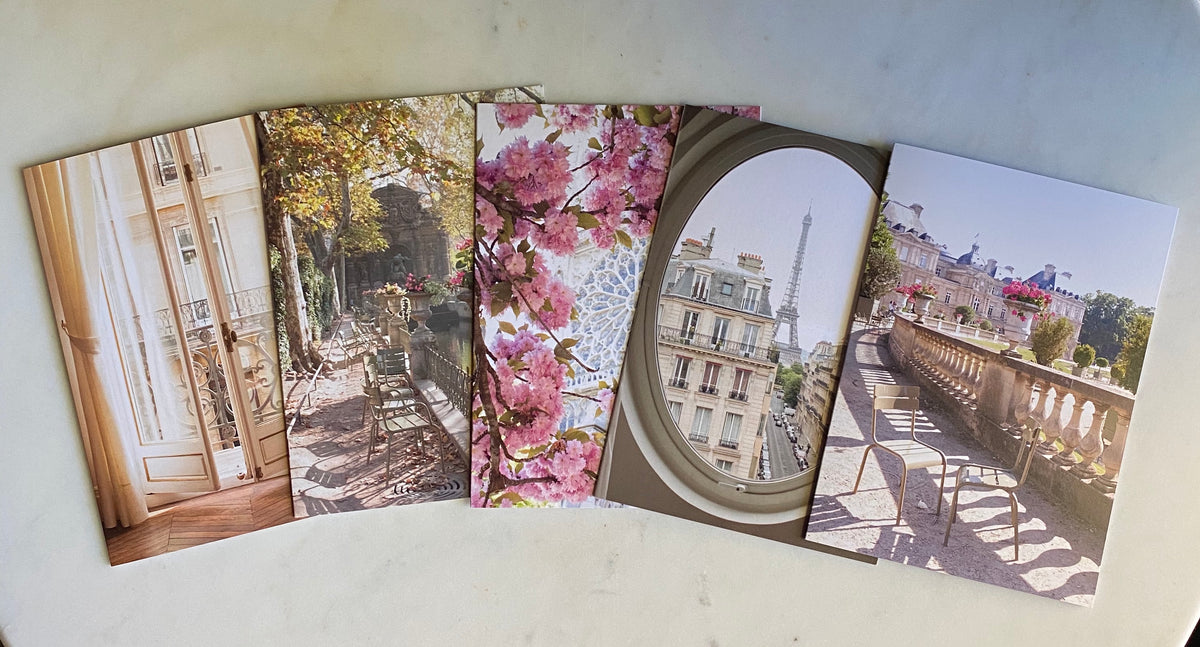 Paris Assorted Notecards Set of 5