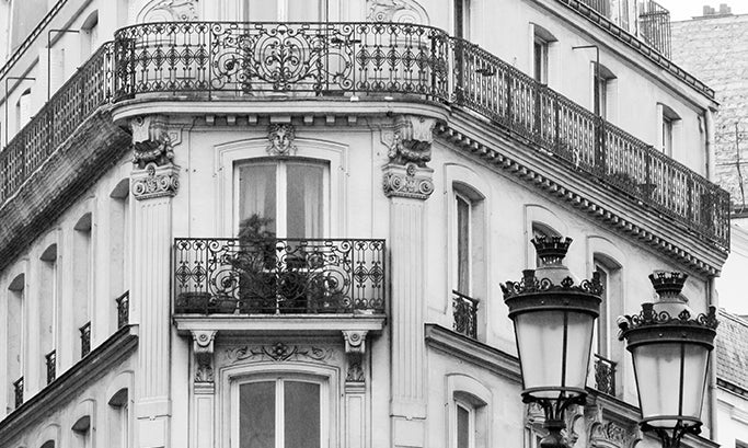 Parisian Apartments in Black and White - Every Day Paris 