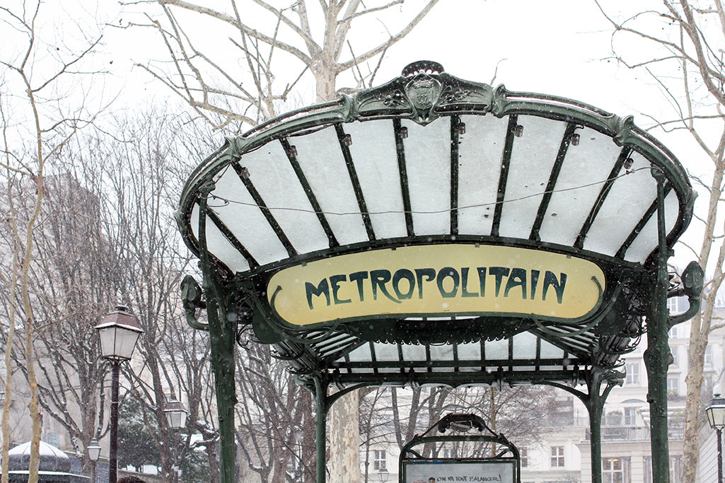 Paris Metro Stop Rue des Abbesses
