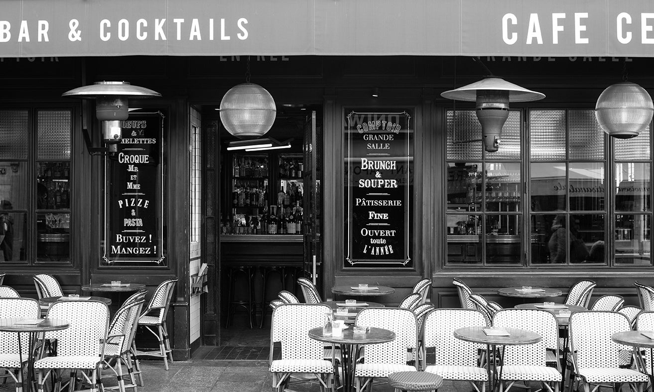 Parisian Café on Rue Cler - Every Day Paris 