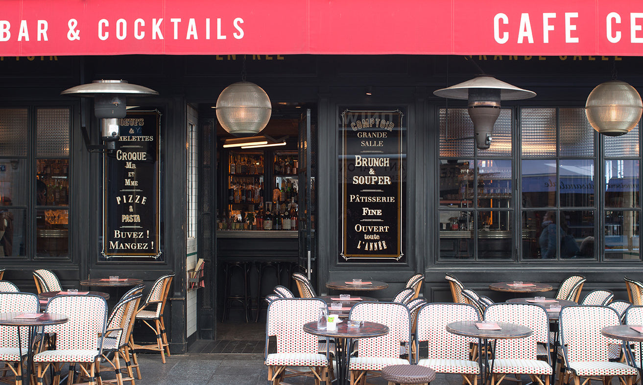 Parisian Café on Rue Cler - Every Day Paris 