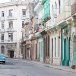 Blue Car on the Streets of Cuba - Every Day Paris 