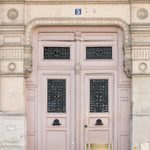 Pink Door in Paris - Every Day Paris 