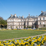 Left Bank Luxembourg Gardens Spring Views - Every Day Paris 