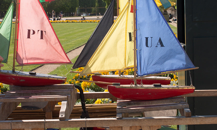 Boats in Luxembourg Gardens - Every Day Paris 