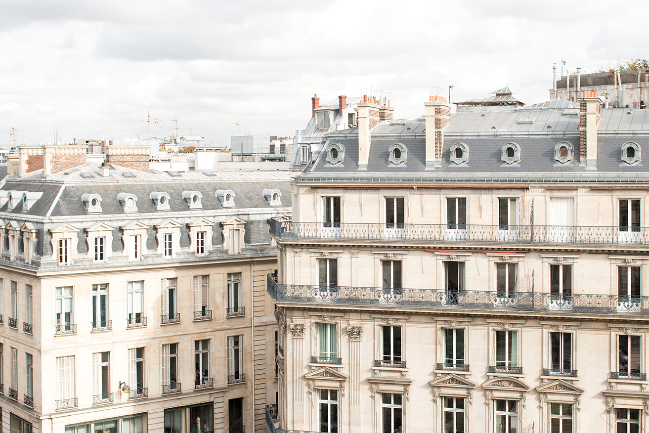 Parisian Rooftop View Overlooking The Opera - Every Day Paris 