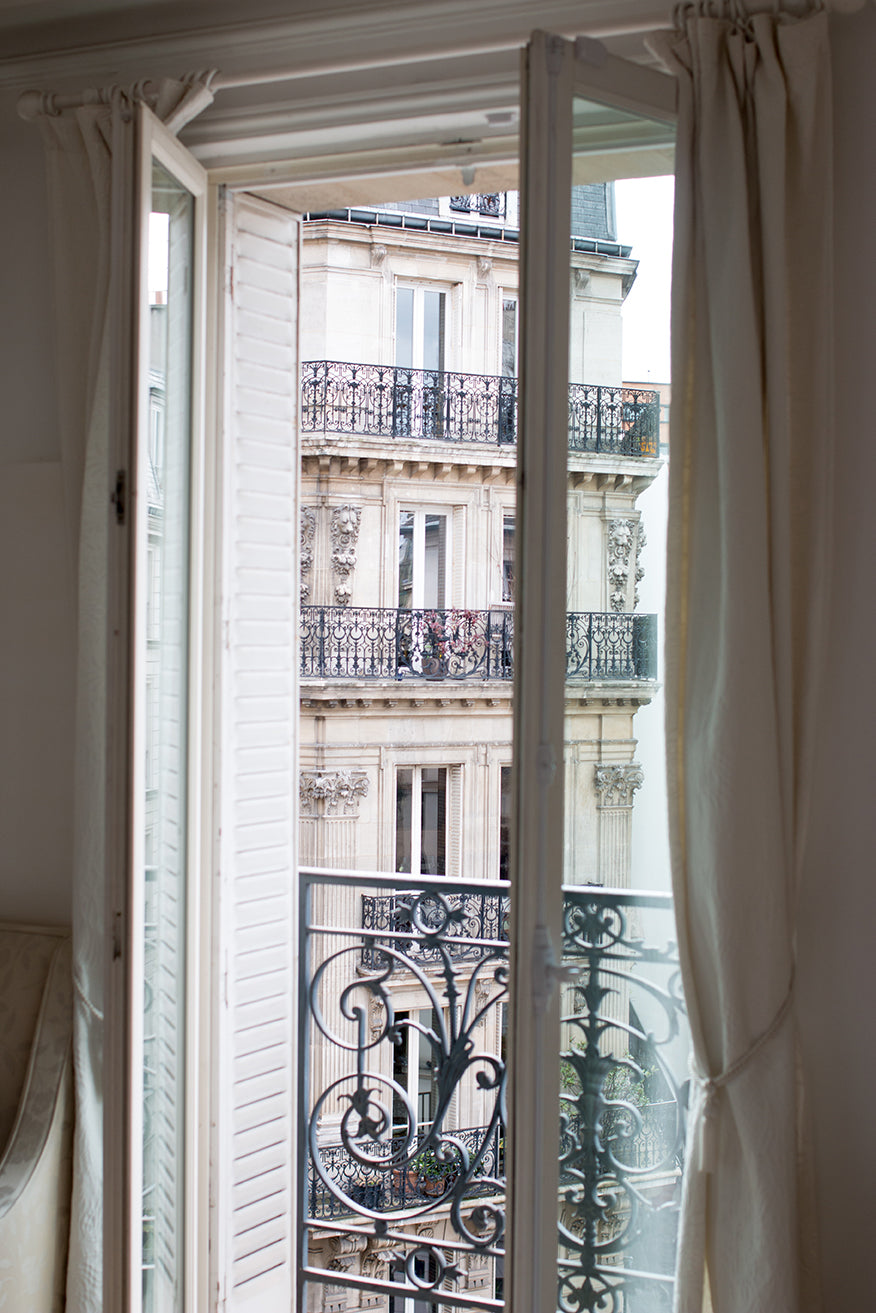 Paris Apartment Window on the Left Bank - Every Day Paris 