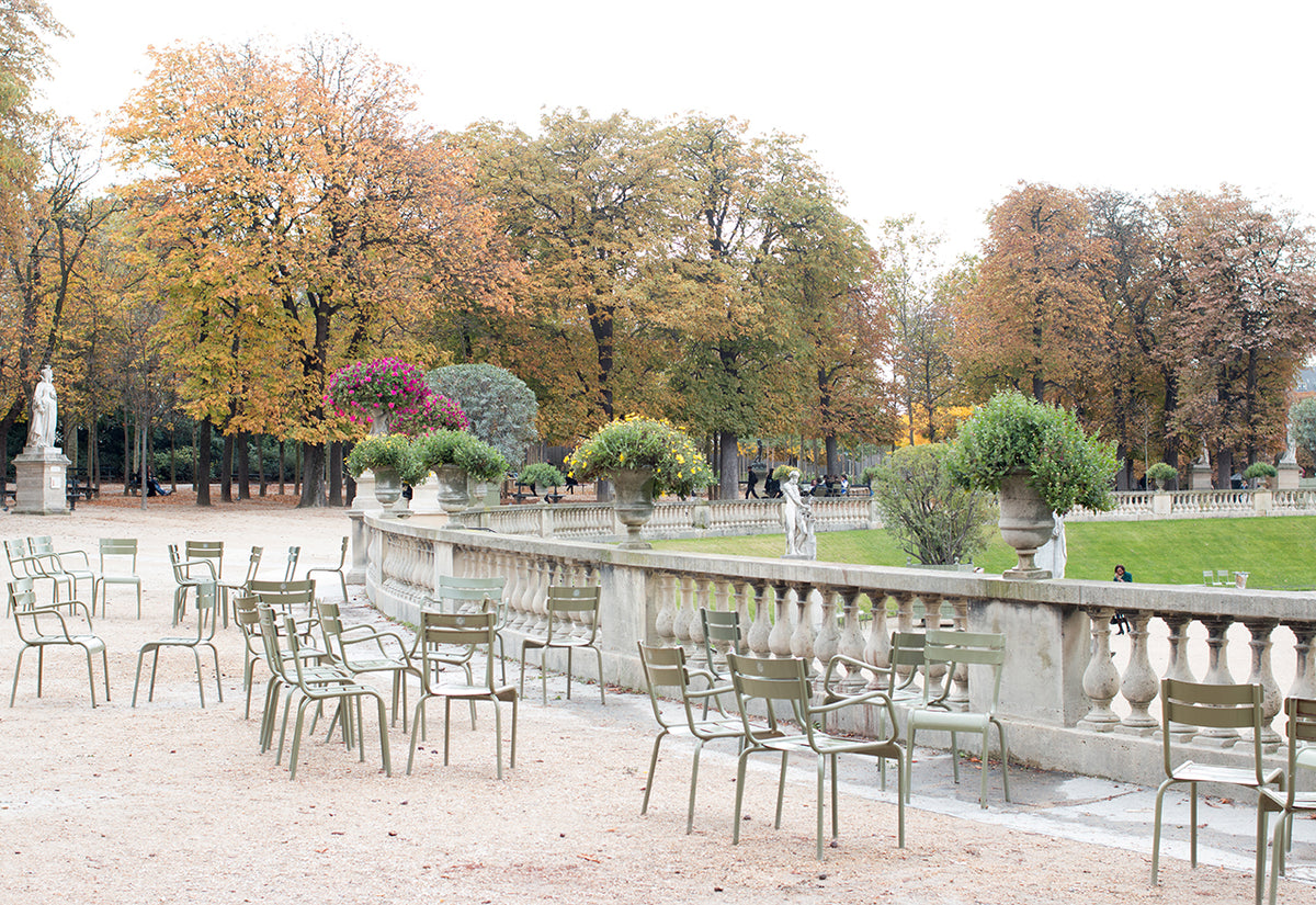 Fall Morning in Luxembourg Gardens - Every Day Paris 