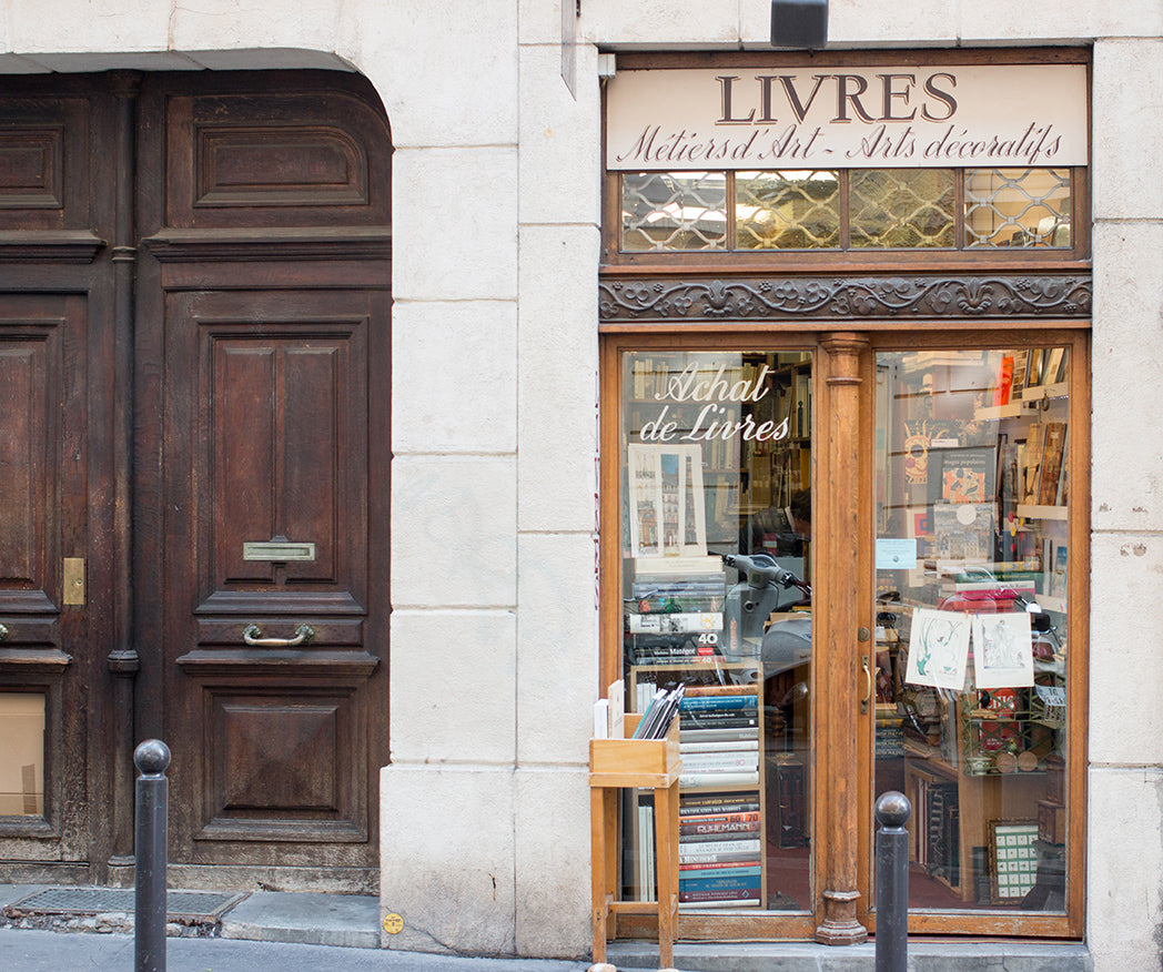 Bookshop on The Left Bank Paris