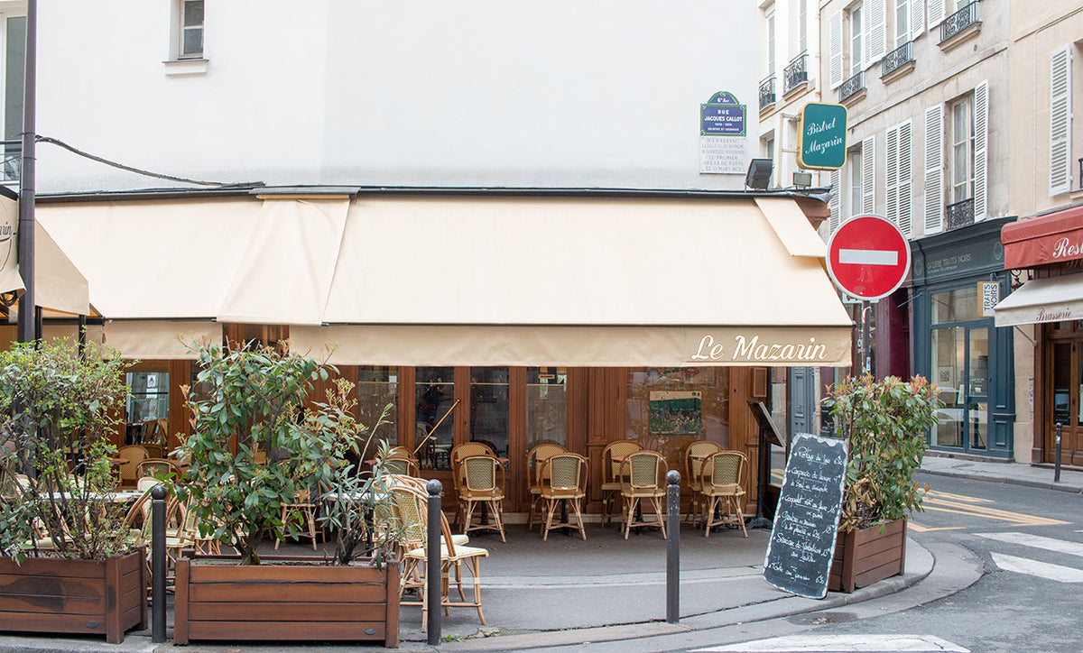 Rue Mazarin Left Bank Café - Every Day Paris 