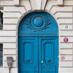 Left Bank Blue Door - Every Day Paris 