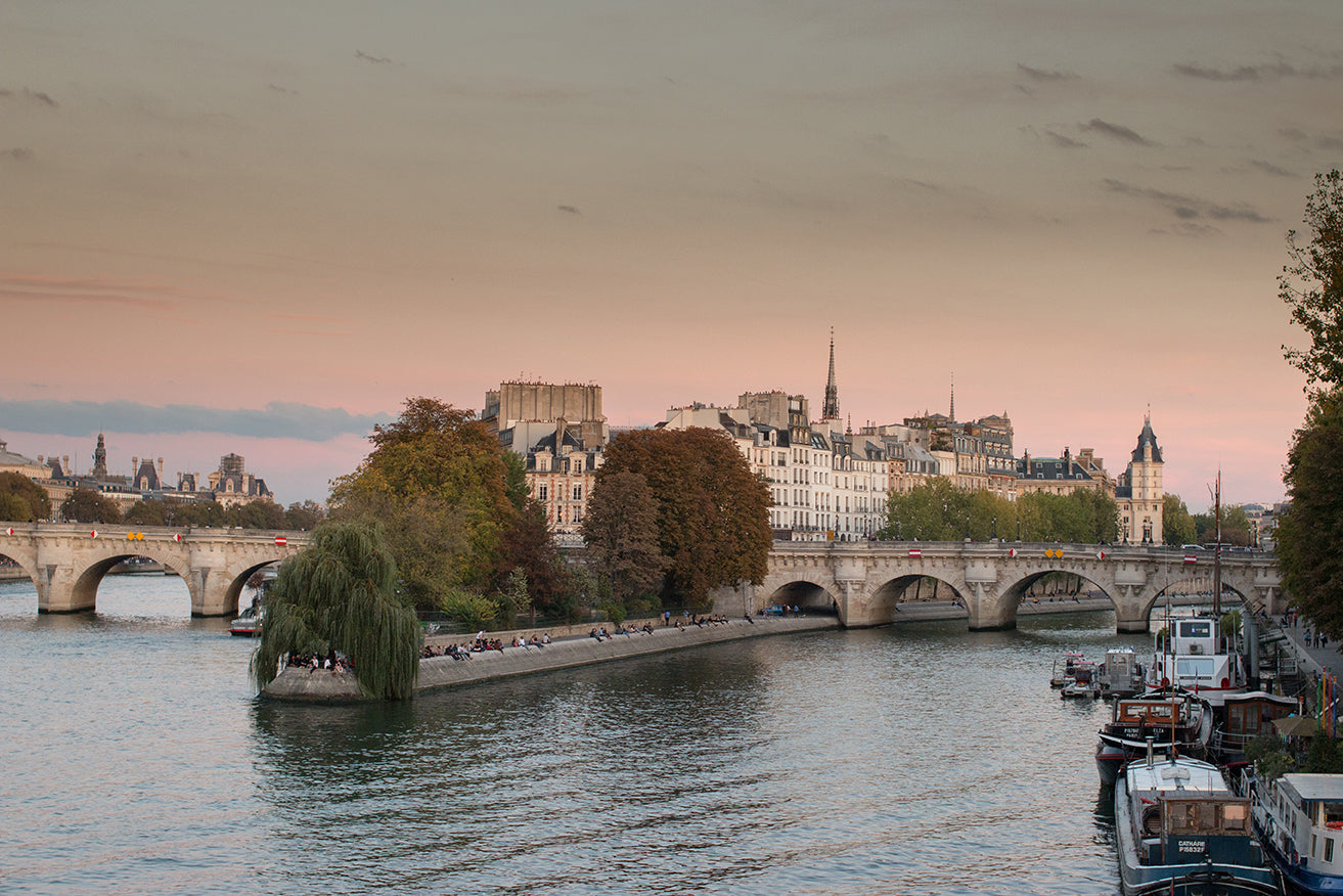 Fall Sunset on the Seine - Every Day Paris 