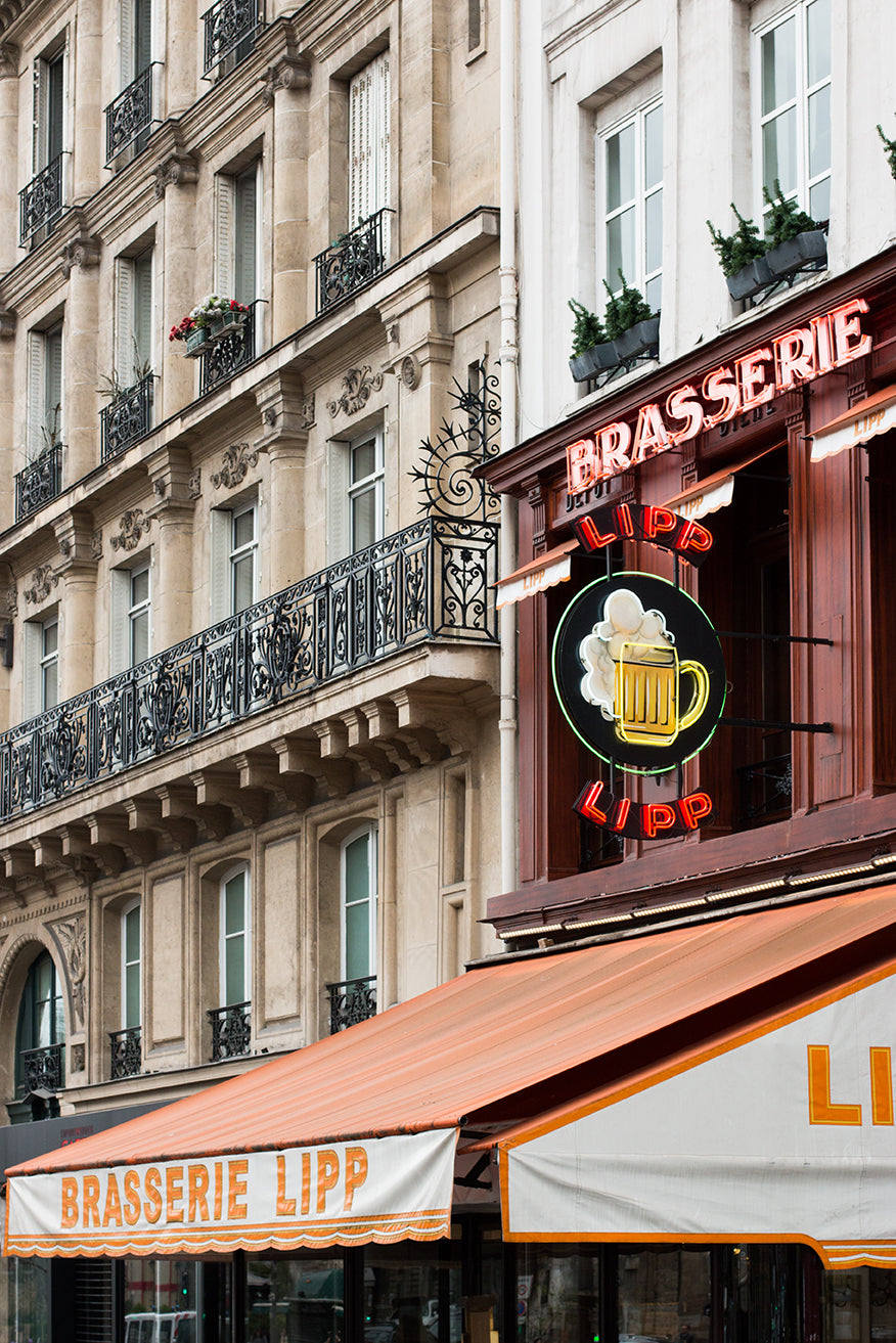 Brasserie Lipp Left Bank Paris - Every Day Paris 