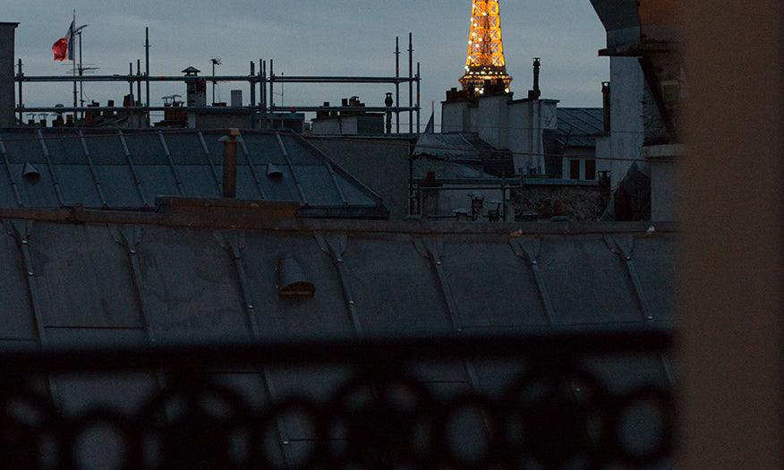 Parisian Balcony with an Eiffel Tower View - Every Day Paris 