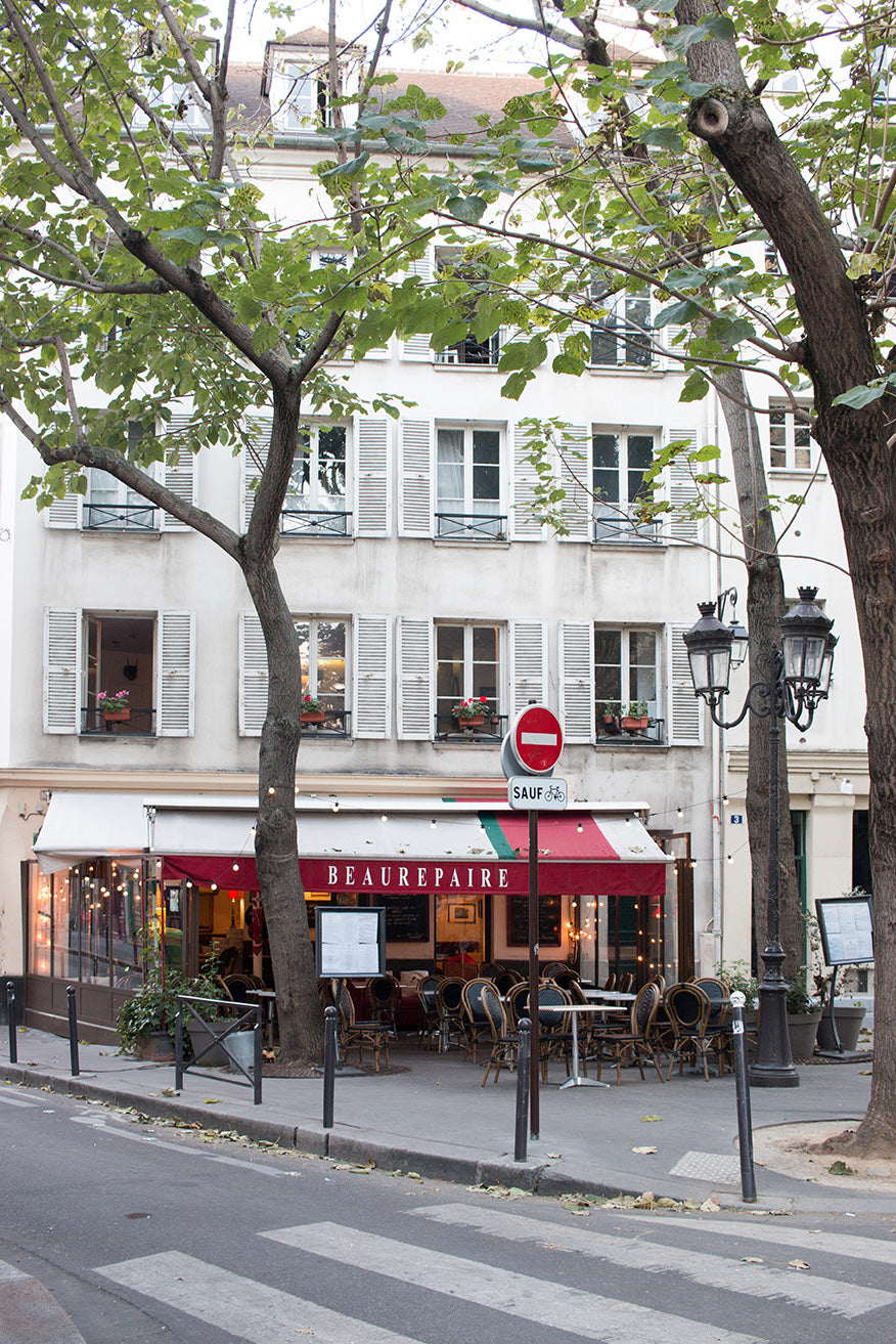 Morning at Left Bank Paris Café - Everyday Parisian