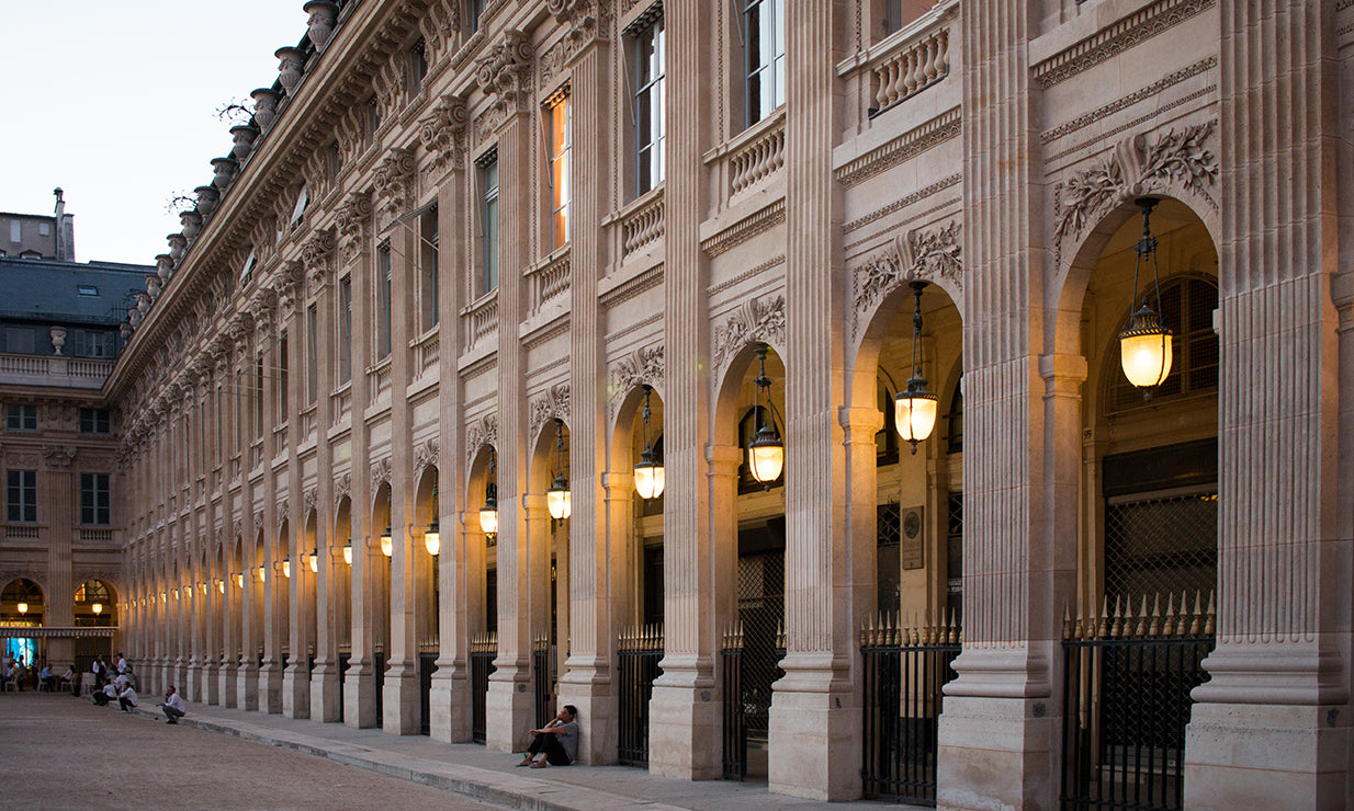 Last light at Palais Royal - Every Day Paris 