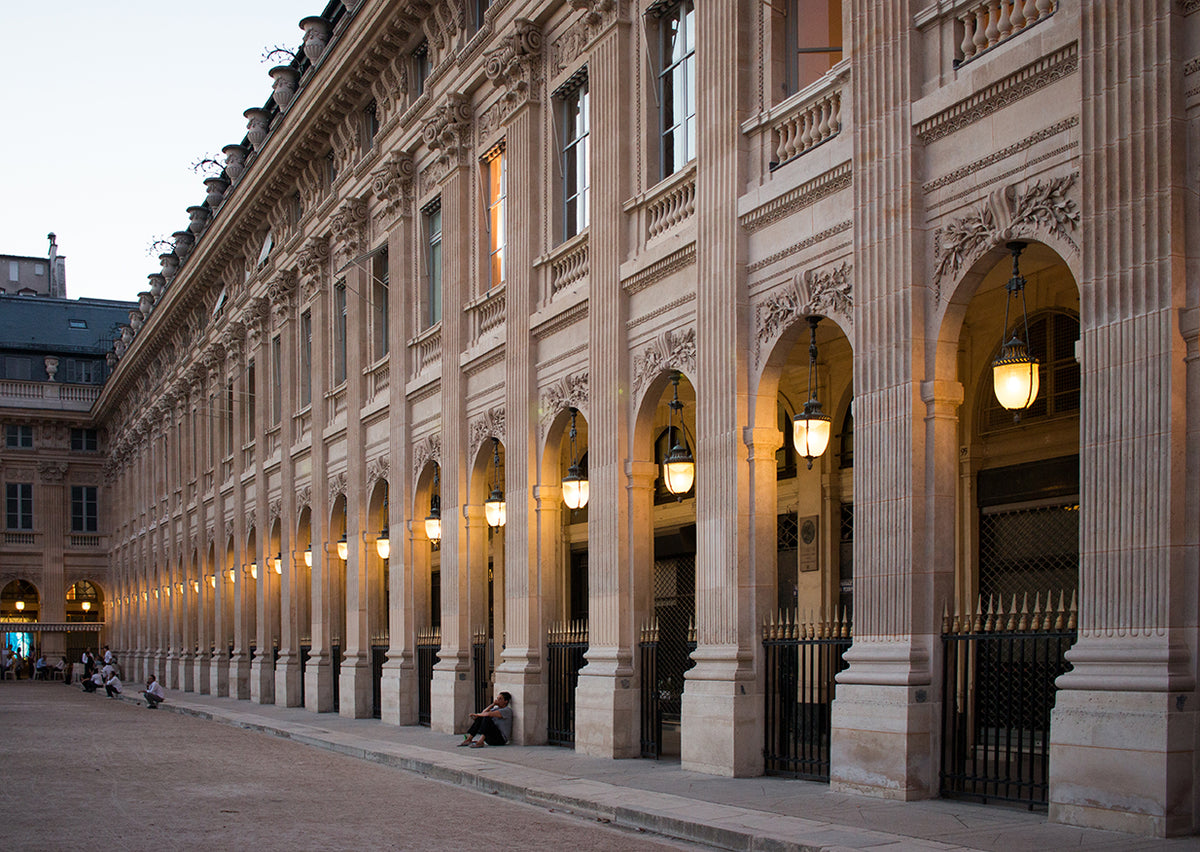 Last light at Palais Royal - Every Day Paris 