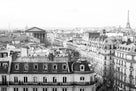 Eiffel Tower View of Paris in Black and White - Every Day Paris 
