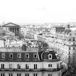 Eiffel Tower View of Paris in Black and White - Every Day Paris 