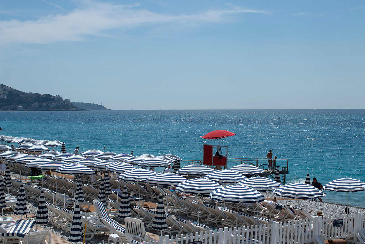 Summer Beach Days in Nice France