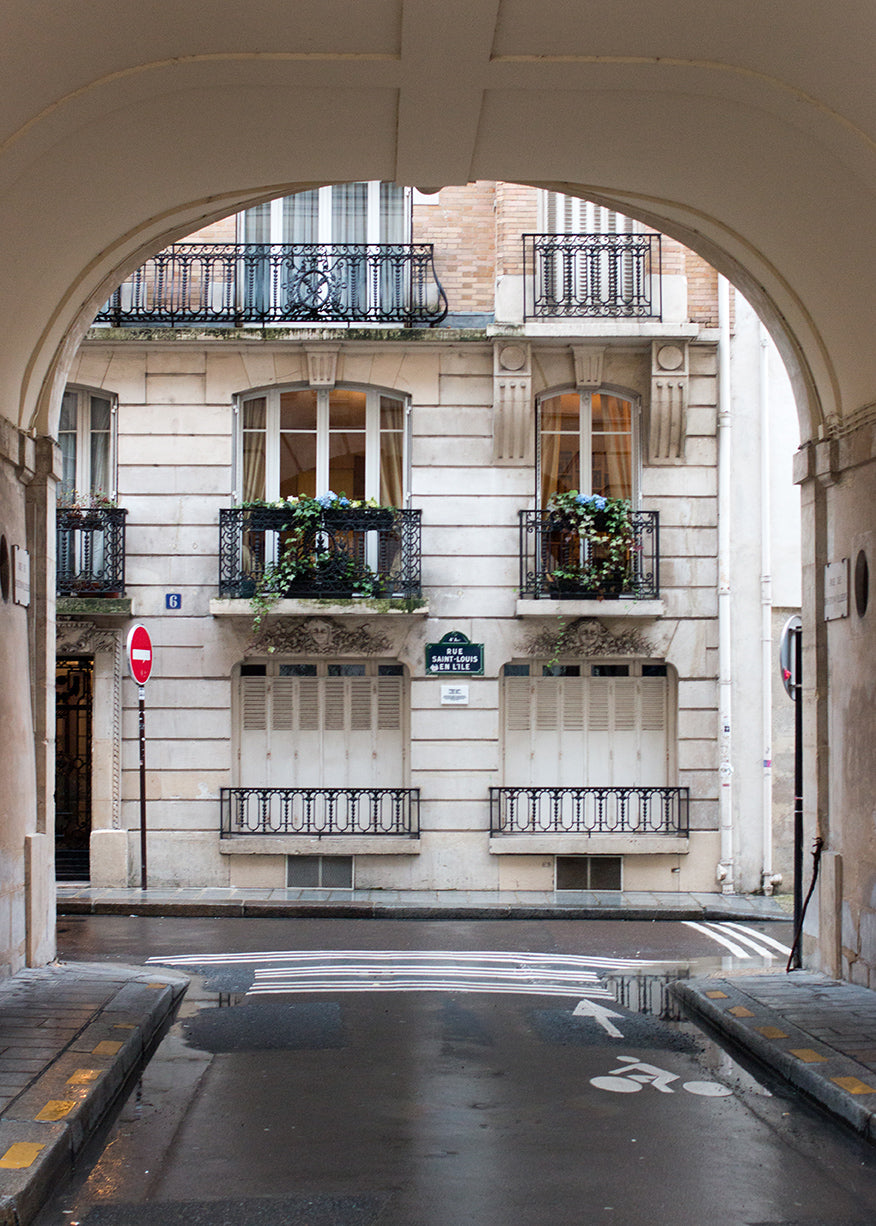 Rainy Morning on île St Louis - Every Day Paris 