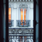 Paris Window at Dusk - Every Day Paris 