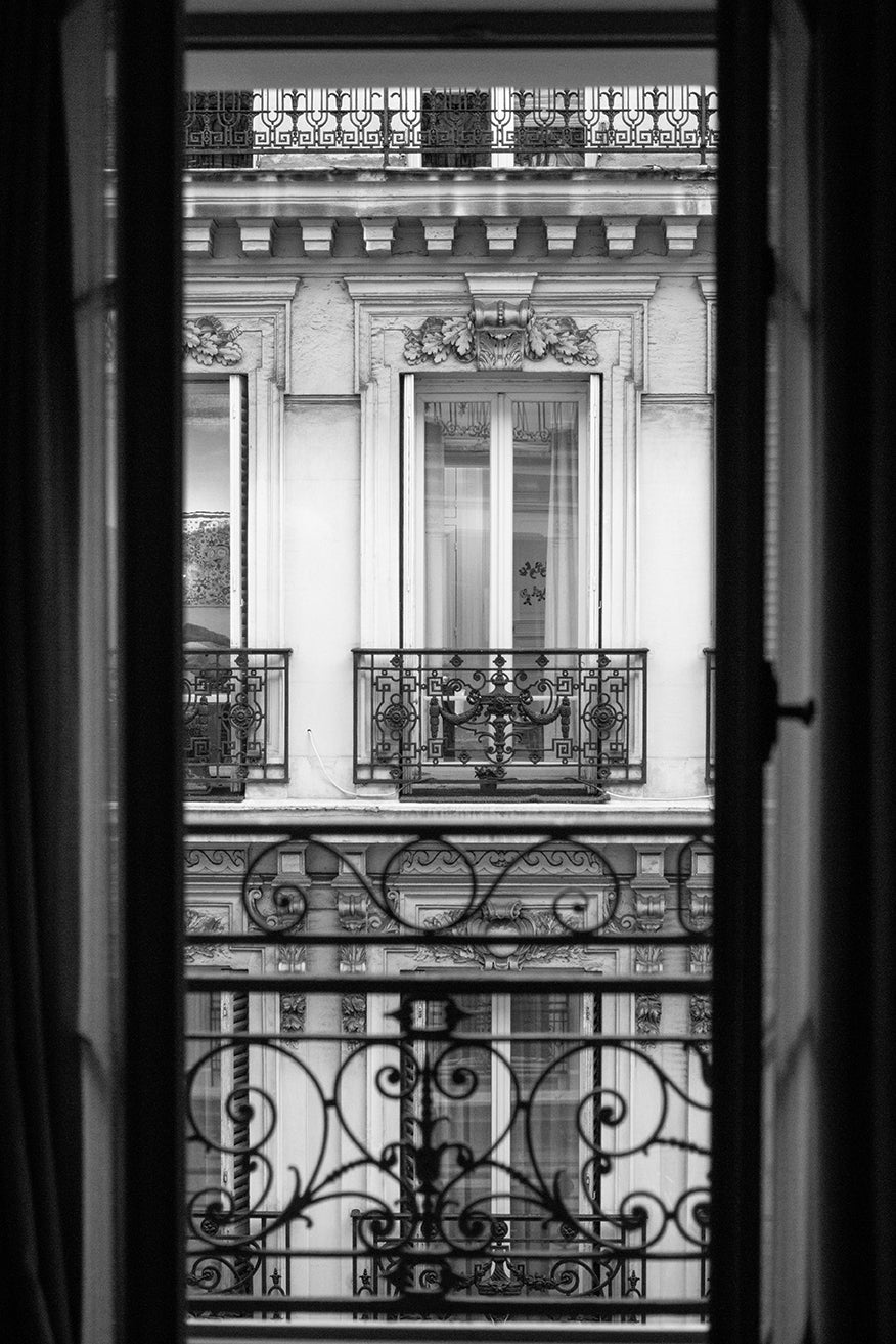 Paris Window at Dusk - Every Day Paris 