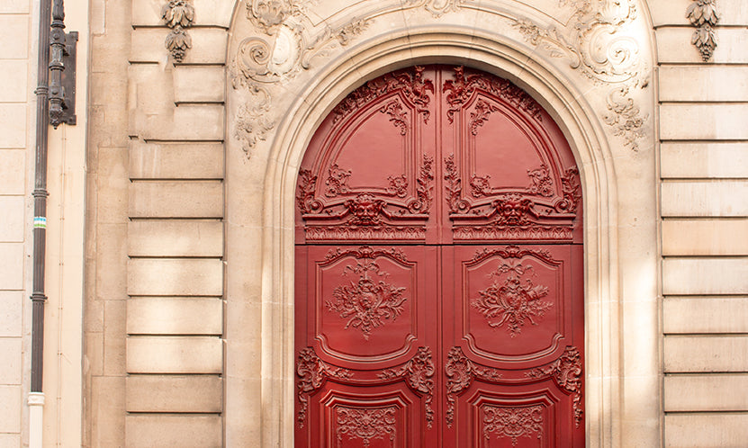 Red Door in Paris - Every Day Paris 