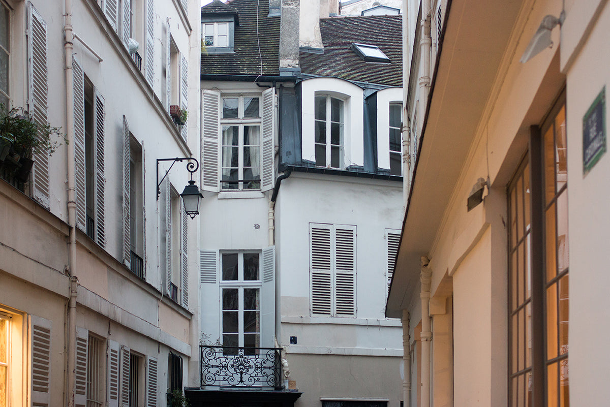 Winter Left Bank Paris Streets