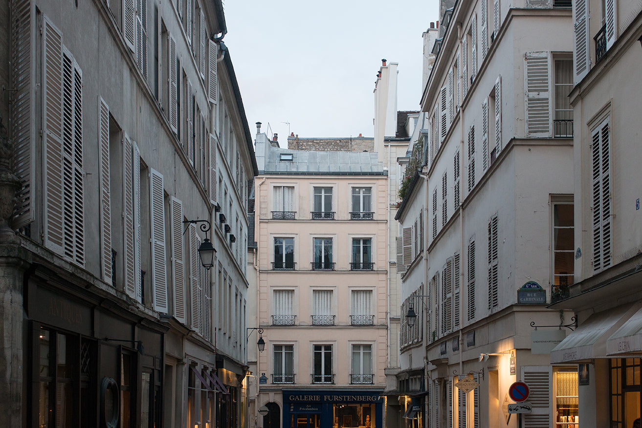 Left Bank Paris at Dusk - Every Day Paris 