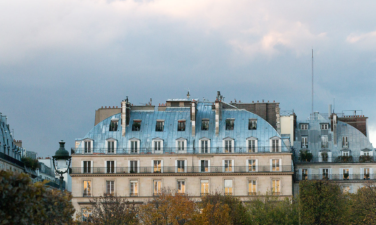 Right Bank Paris Rooftops at Sunset - Every Day Paris 