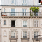 Right Bank Paris Apartment Windows - Every Day Paris 