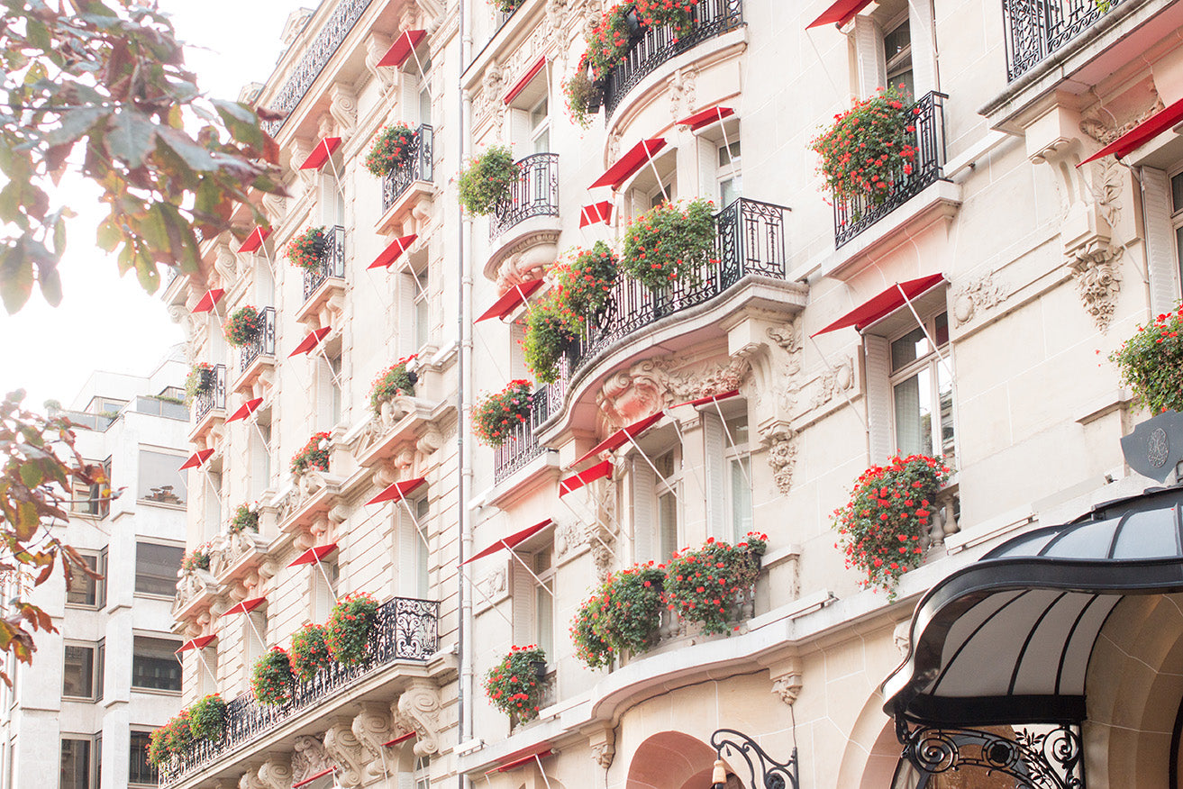 Evening Light at Plaza Athenée - Every Day Paris 