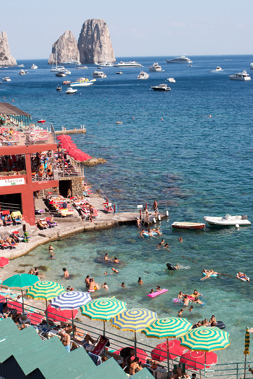 Summer Beach Club in Capri
