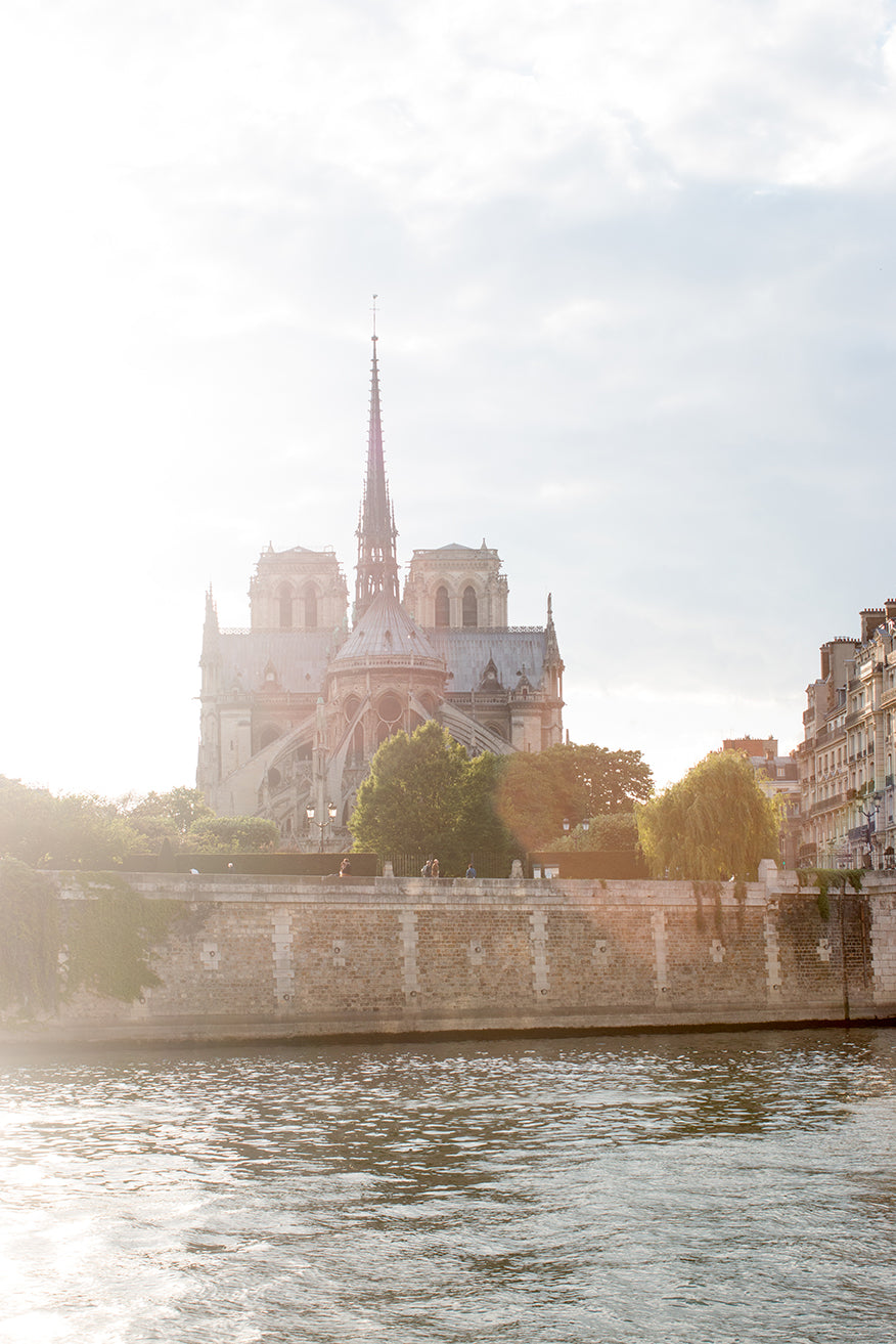 Notre Dame Seine Sunset - Every Day Paris 