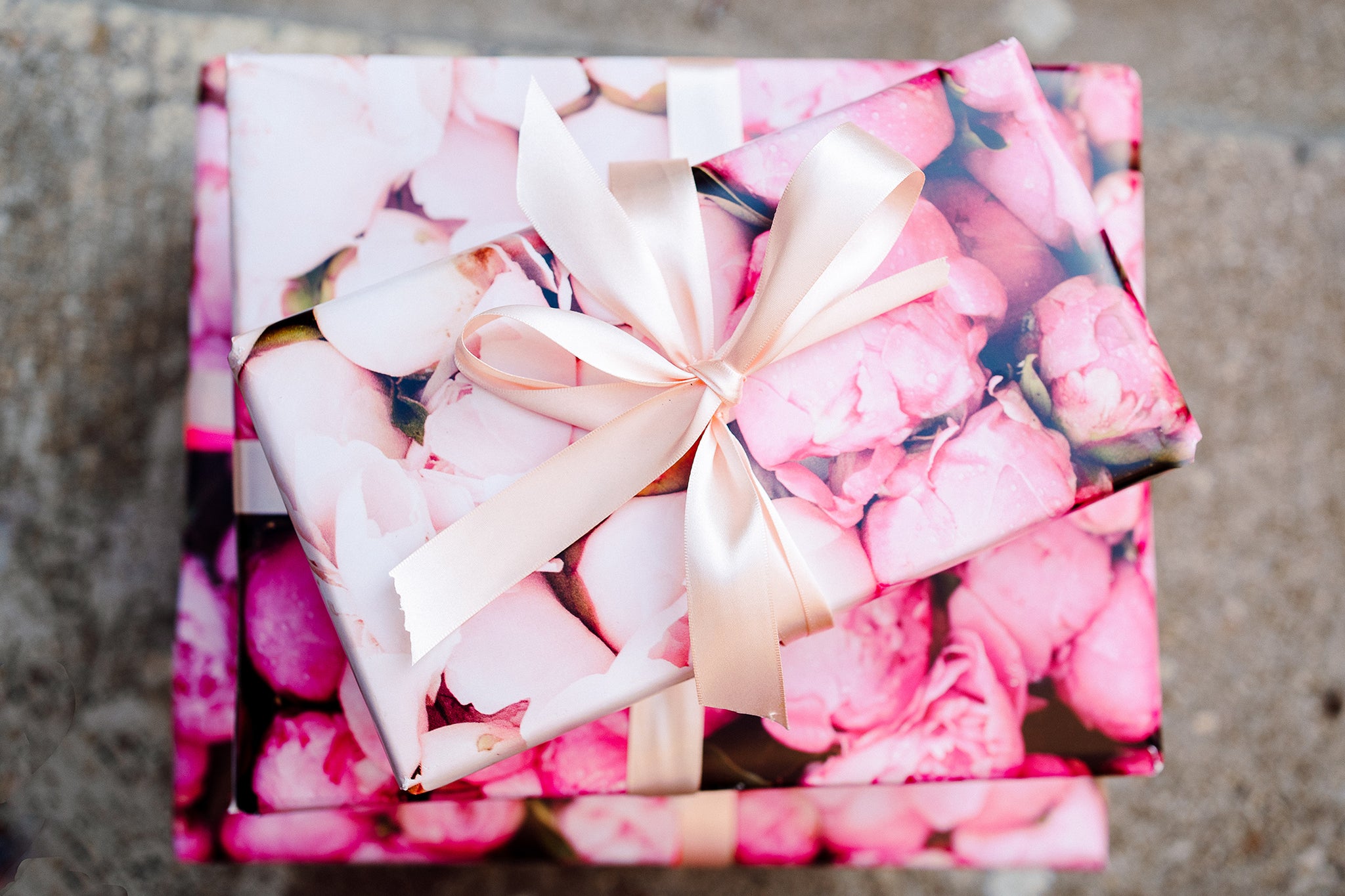 Peony Wrapping Paper, Gift Wrap